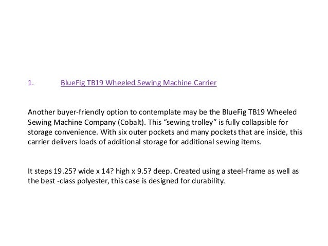Top 40 Sewing Machine Rolling Tote Classy Bluefig Tb19 Sewing Machine Trolley Top 40 Sewing Machine Rolling Tote Classy Bluefig Tb19 Sewing Machine Trolley
