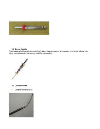 Sewing needle | DOCX