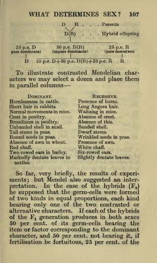WHAT DETERMINES SEX?

25

p.c.

D

pure dominants)

107

 