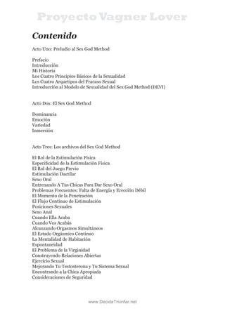 Sex god-method daniel-rose | PDF