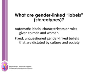 Gender and Development: Sex and Gender.pptx