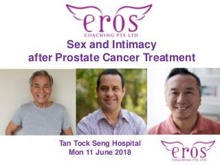 PRESENTATION NAME
Sex and Intimacy
after Prostate Cancer Treatment
Tan Tock Seng Hospital
Mon 11 June 2018
 