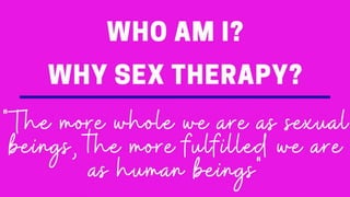 Putting Sex Back In Sexy | PPT