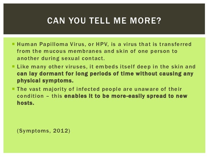 Human Papilloma Virus Hpv Kelsi Butler
