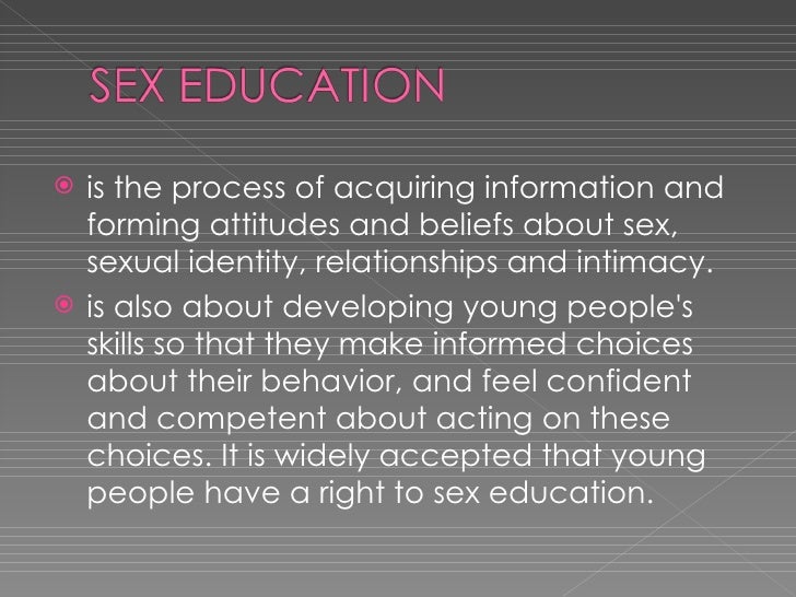 Sex Education