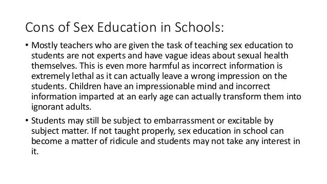 sex education research topics