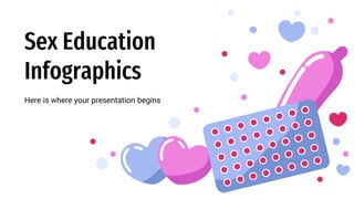 Sex Education
Infographics
Here is where your presentation begins
 