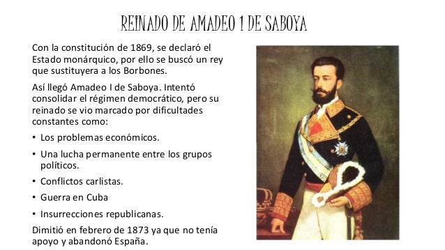 Sexenio Democrático Y La Restauración