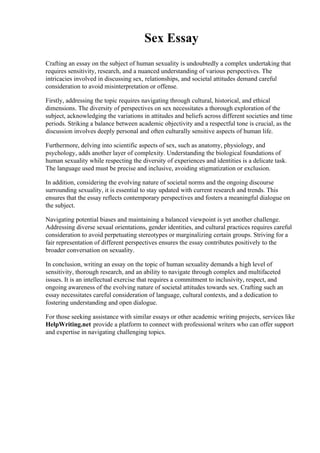 Sex Essay.pdf