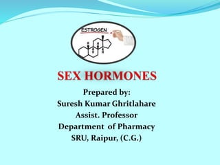 Prepared by:
Suresh Kumar Ghritlahare
Assist. Professor
Department of Pharmacy
SRU, Raipur, (C.G.)
 