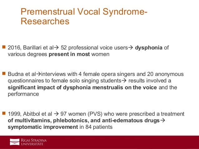 Sex Hormones And The Female Voice