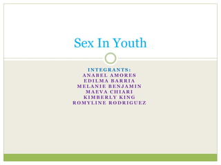 Sex in youth | PPT