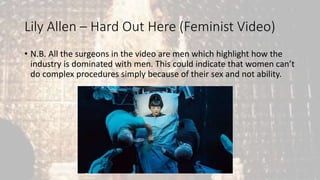 Sexism in pop videos