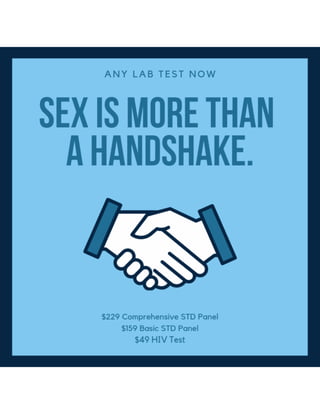 Sex is more than a handshake