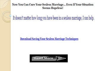 Sexless marriage
