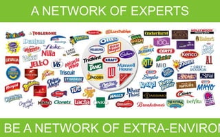 A NETWORK OF EXPERTS

CAN ALSO BE A NETWORK OF EXTRA-ENVIRONMENTALS

 