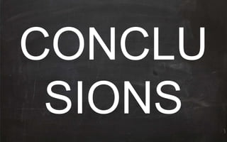 CONCLUSIONS

 