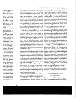 Sex Offender Registries