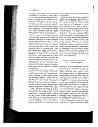 Sex Offender Registries