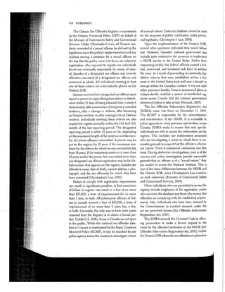 Sex Offender Registries