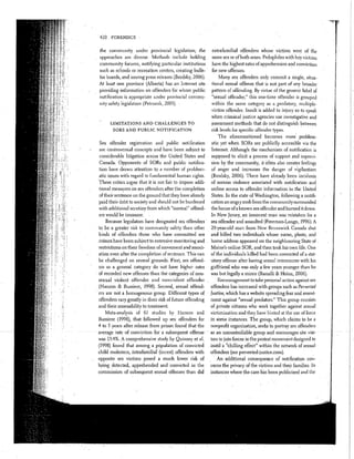 Sex Offender Registries