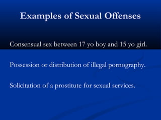 Sex Offender Sense - New Name Ministries | PPT