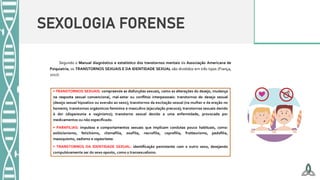SEXOLOGIA FORENSE
 