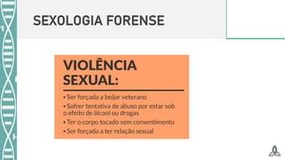 SEXOLOGIA FORENSE
 