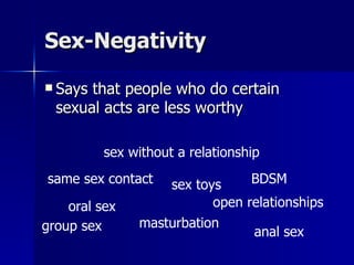 Sex Positivity - Charlie Glickman | PPT
