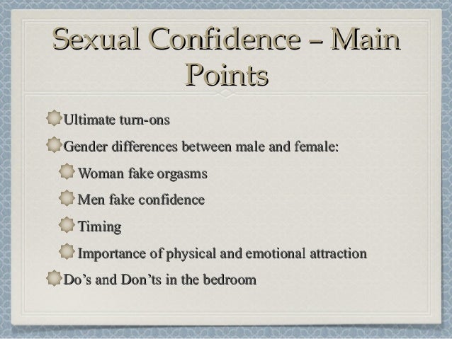 Mars And Venus In The Bedroom Presentation