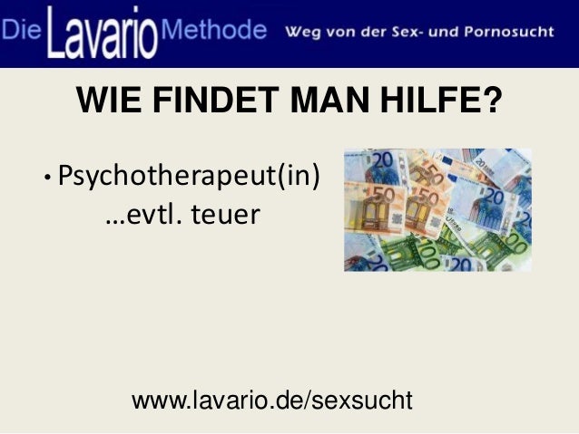 Sexsucht Lavario Hilfe Gegen Sexsucht