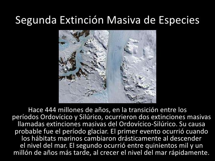 Sexta ExtincióN Masiva De Especies