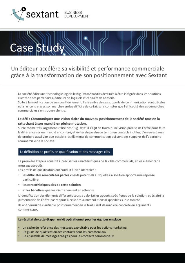 Business development case study examples picture