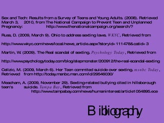 Option 3:  Sexting Delegated to 1 st  Degree Misdemeanor  Rather Than Felony  Pros  No life long consequences with a 1 st  degree misdemeanor, the offense of sexing is not significant enough to merit a felony. (the felony charge comes from it being labeled child pornography)  Offenders still have some legal consequences. 1 st  degree misdemeanor still send the message that sexting is illegal. But the majority of consequences to the individual would be the social consequences not legal ones. Offenders would not have to register as sex offenders. As the law stands, it could stop individuals from getting a job or college scholarships even years later because a felony stays on the individual's record. Cons  Provides a potential loophole for child pornography.  Some may argue a 1 st  degree misdemeanor is not strong enough a consequence to send a message to potential offenders. 