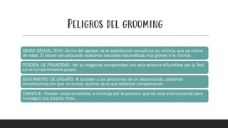 Sexting y grooming