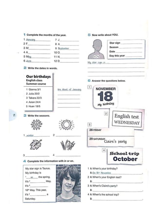 Sexto grado  activity 8