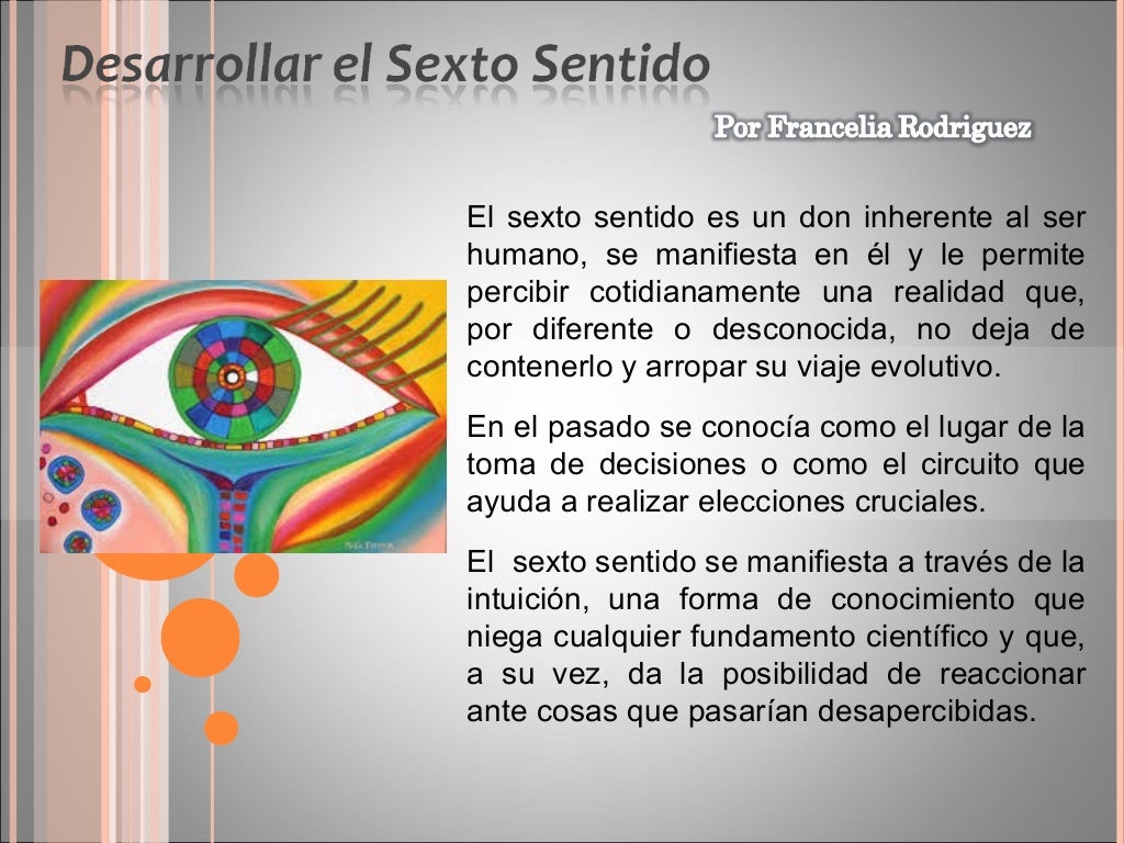 Sexto sentido Sexto sentido