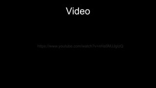 Video
https://www.youtube.com/watch?v=nHa9MJJgIzQ
 