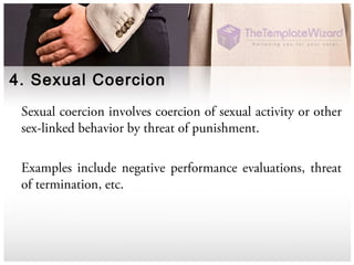 5. Sexual Imposition
Sexual imposition means gross sexual imposition (such as
forceful touching, feeling, grabbing) or dir...