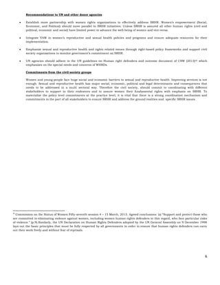 Sexual and reproductive health and rights of women in nepal (SRHR) | PDF