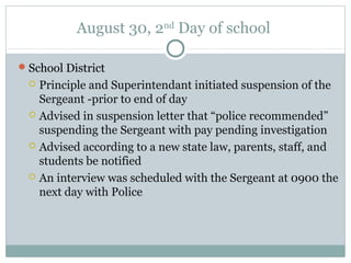 Sexual Assault Grooming & Our Schools: A case Study | PPT