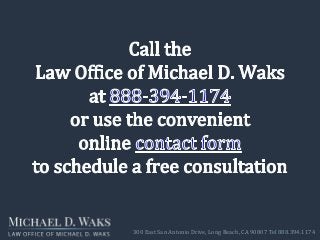 300 East San Antonio Drive, Long Beach, CA 90807 Tel 888.394.1174
 