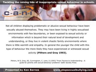 Stop Sexual Bullying Presentation