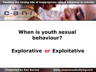 Stop Sexual Bullying Presentation