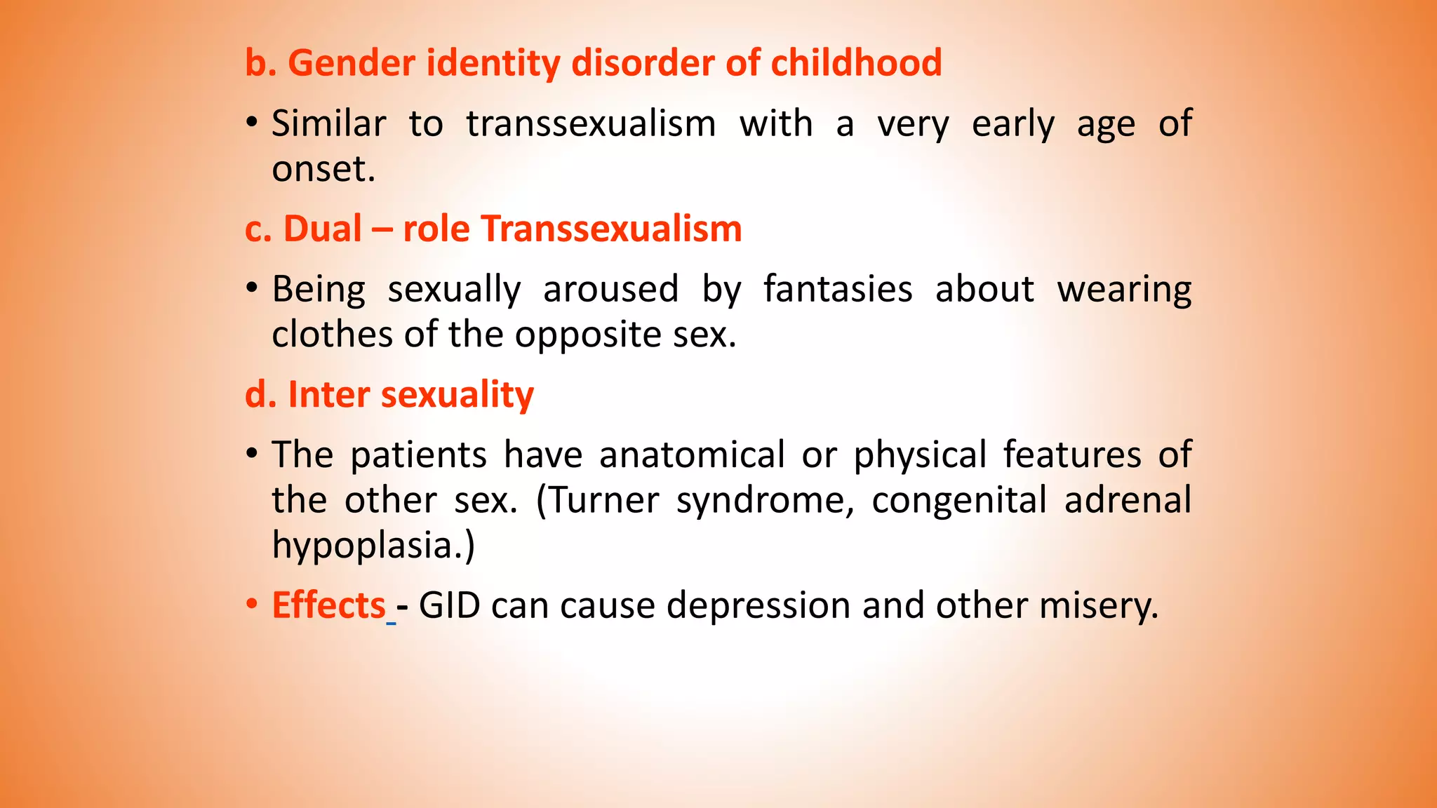 Sexual disorder | PPTX