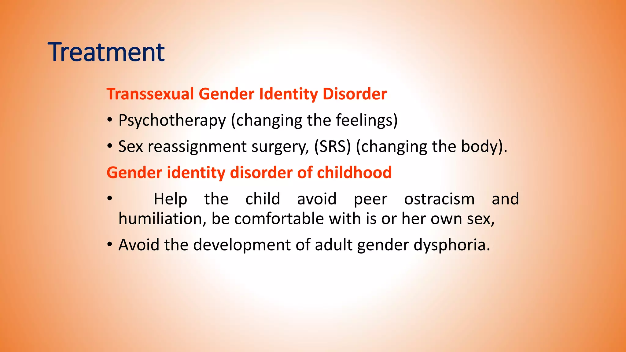 Sexual disorder | PPTX