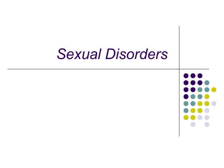 Sexual Disorders