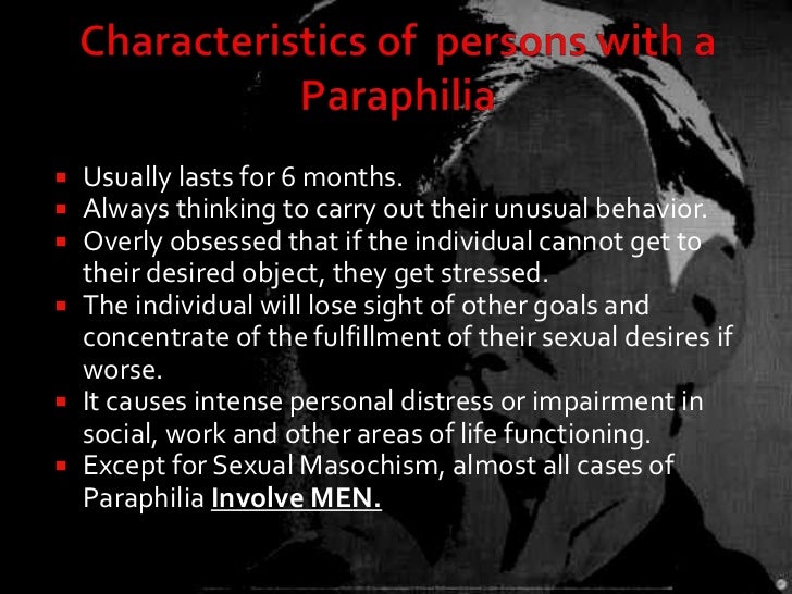 Sexual Disorders Abnormal Psychology 