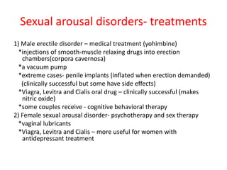 Sexual disorders & Gender identity disorders | PPTX