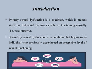Sexual dysfunction | PPTX